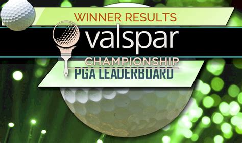 Valspar Championship Scores